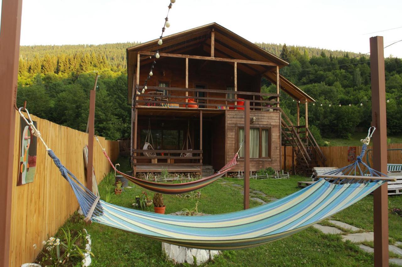 Cottage Woodside Mestia Buitenkant foto