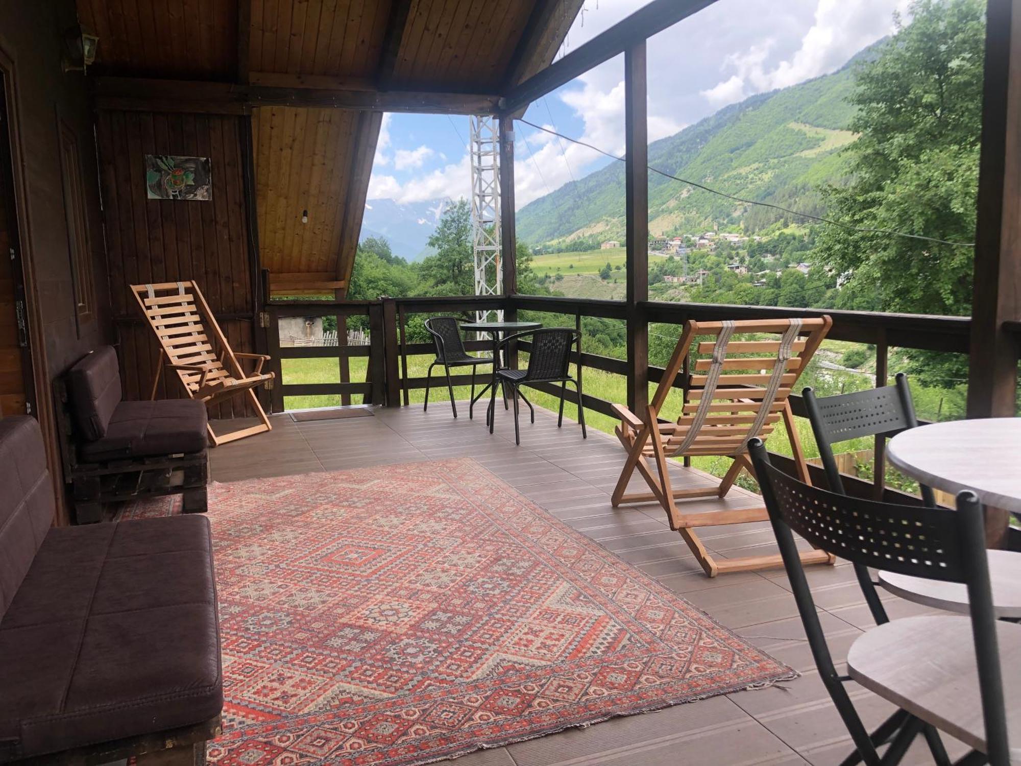 Cottage Woodside Mestia Buitenkant foto
